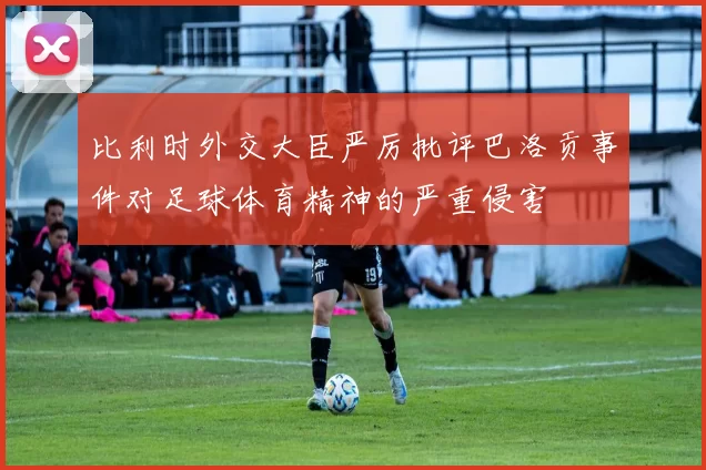 比利时外交大臣严厉批评巴洛贡事件对足球体育精神的严重侵害